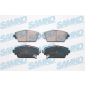 5SP1036 SAMKO Комплект тормозных колодок,