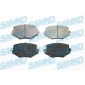 5SP1043 SAMKO Комплект тормозных колодок,