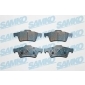 5SP1189 SAMKO Комплект тормозных колодок,
