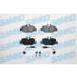 5SP1246 SAMKO Колодки тормозные дисковые