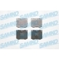 5SP126 SAMKO Комплект тормозных колодок,