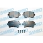 5SP1398 SAMKO Комплект тормозных колодок,