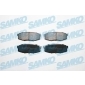 5SP1419 SAMKO Комплект тормозных колодок,