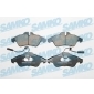 5SP1469 SAMKO Комплект тормозных колодок,