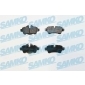 5SP1481 SAMKO Комплект тормозных колодок,