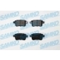5SP1487 SAMKO Комплект тормозных колодок,