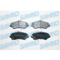 5SP1549 SAMKO Комплект тормозных колодок,