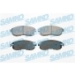 5SP1606 SAMKO Комплект тормозных колодок,
