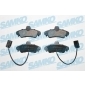 5SP1668 SAMKO Комплект тормозных колодок,