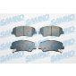 5SP1744 SAMKO Комплект тормозных колодок,