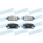 5SP1839 SAMKO Комплект тормозных колодок,