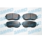 5SP2077 SAMKO Комплект тормозных колодок,
