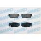5SP342 SAMKO Комплект тормозных колодок,
