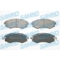 5SP348 SAMKO Комплект тормозных колодок,