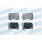 5SP366 SAMKO Комплект тормозных колодок,