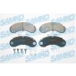 5SP415 SAMKO Комплект тормозных колодок,
