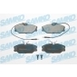 5SP445 SAMKO Комплект тормозных колодок,