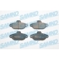 5SP464 SAMKO Комплект тормозных колодок,
