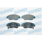 5SP564 SAMKO Комплект тормозных колодок,