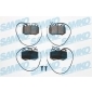 5SP585 SAMKO Комплект тормозных колодок,