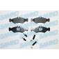 5SP609A SAMKO Комплект тормозных колодок,