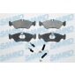 5SP610A SAMKO Brake Pad Set, disc brake