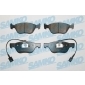 5SP614 SAMKO Brake Pad Set, disc brake