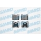 5SP643 SAMKO Комплект тормозных колодок,