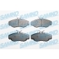 5SP728 SAMKO Комплект тормозных колодок,