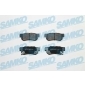 5SP848 SAMKO Комплект тормозных колодок,