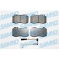 5SP849A SAMKO Комплект тормозных колодок,