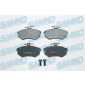 5SP216 SAMKO Комплект тормозных колодок,