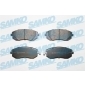 5SP1363 SAMKO Комплект тормозных колодок,