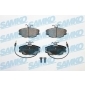 5SP220 SAMKO Комплект тормозных колодок,
