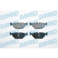 5SP297 SAMKO Комплект тормозных колодок,