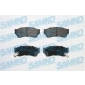 5SP343 SAMKO Комплект тормозных колодок,
