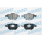 5SP1678 SAMKO Комплект тормозных колодок,