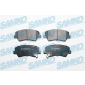5SP1753 SAMKO Комплект тормозных колодок,