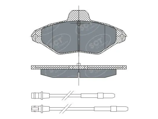 SP293PR Колодки тормозные дисковые