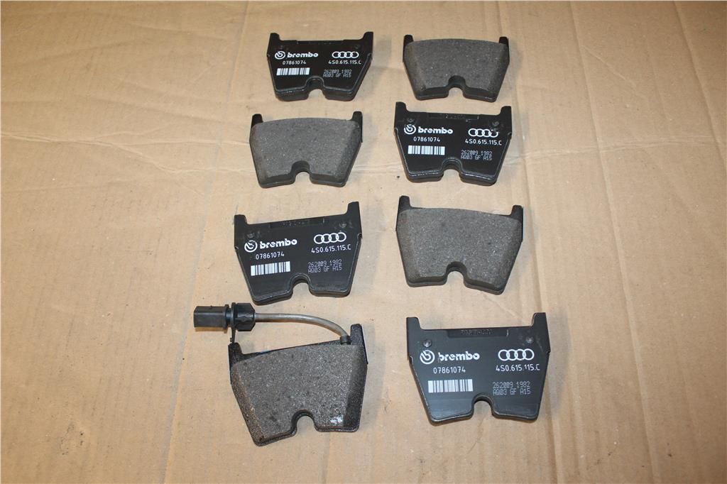 VAG 4S0698151B 1 комплект тормозных