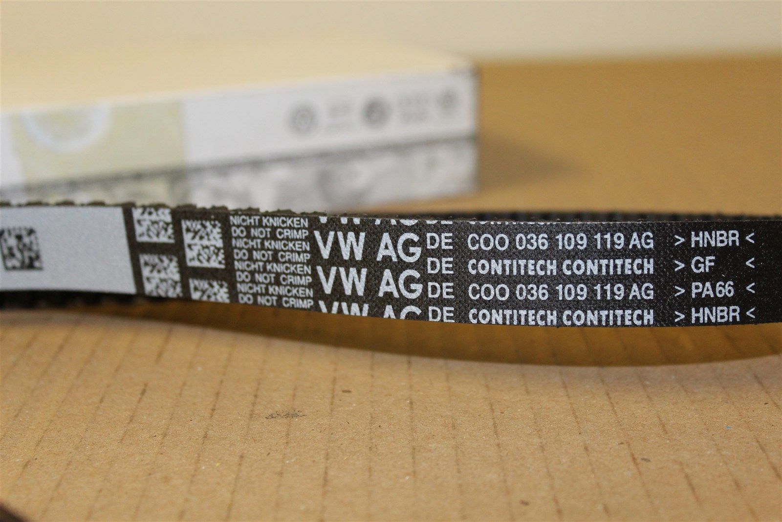 VAG 036109119AG Ремень ГРМ VAG 036 109 119 AG