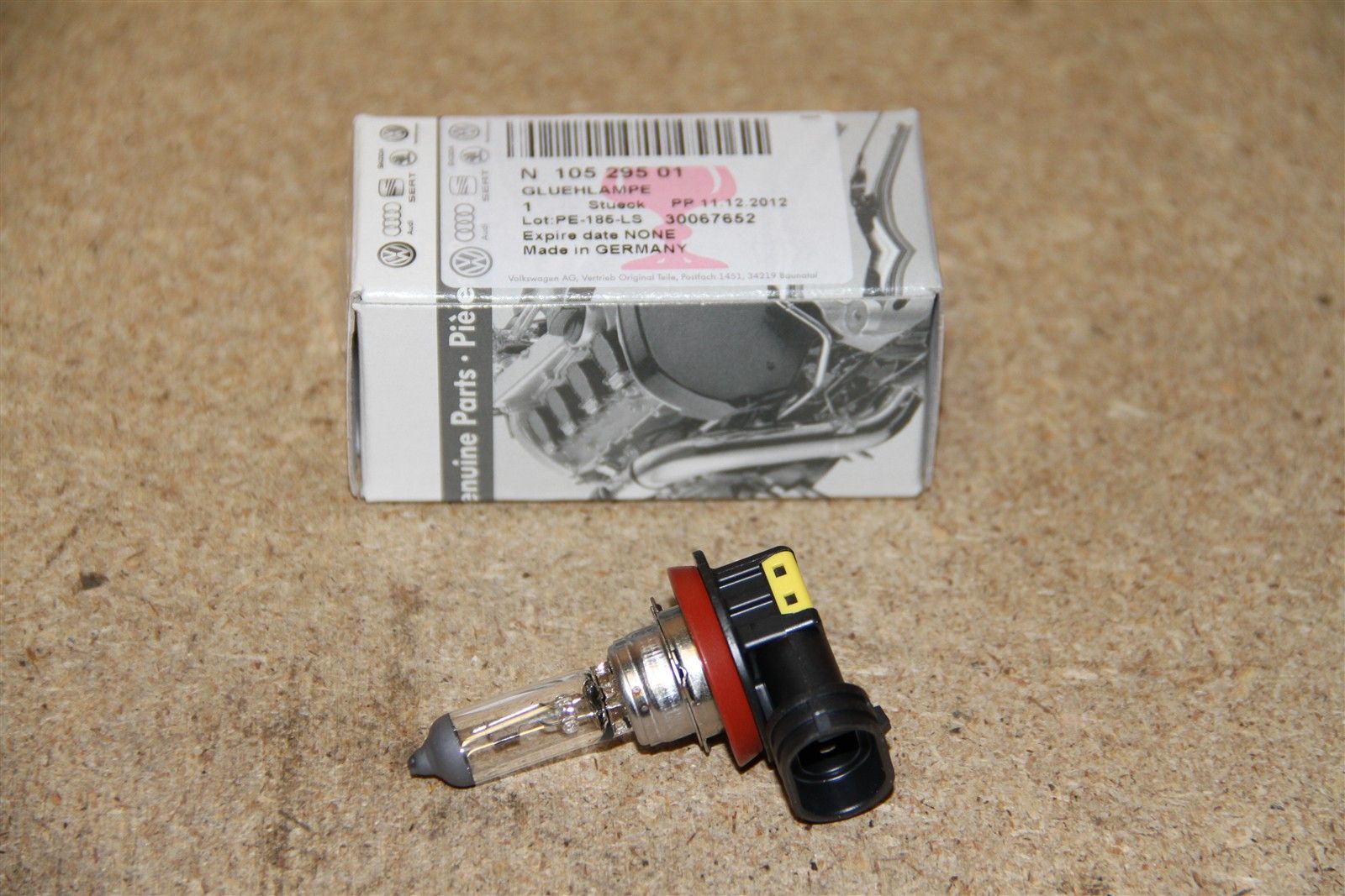 VAG N10529501 ЛАМПА ПТФ 12V35W