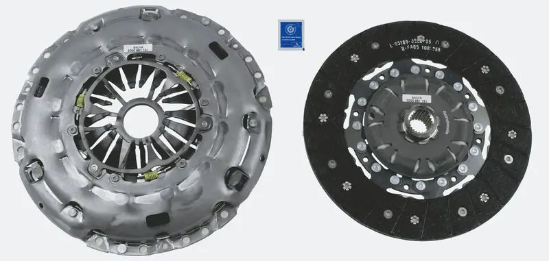 Sachs 3000951151 Комплект сцепления AUDI A3