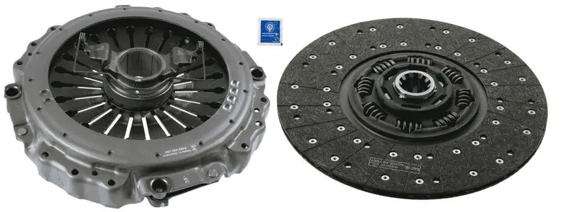SACHS 3400127201 Комплект сцепления