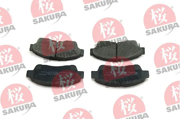 SAKURA 600203840 Комплект тормозных колодок,