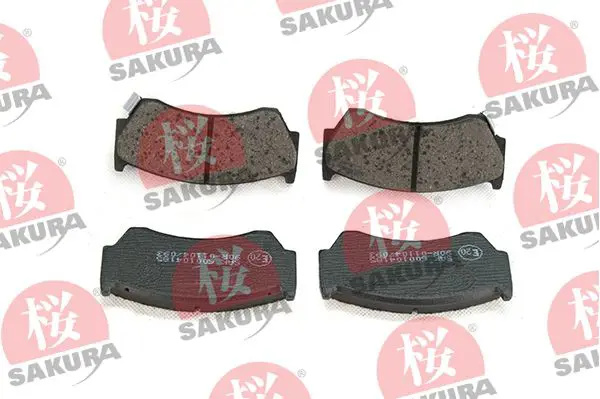 Sakura 600-10-4185 Комплект тормозных колодок,