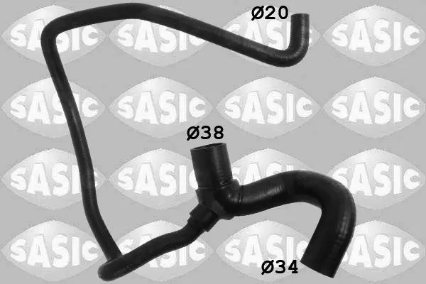 Sasic 3406258 Шланг радиатора нижний OPEL