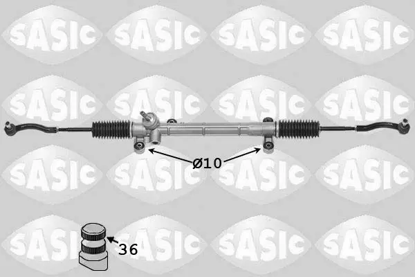 7376029 Рейка рулевая TOYOTA COROLLA