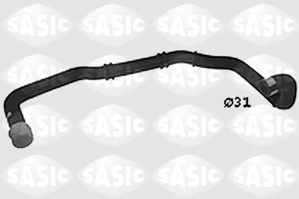 SWH0491 Патрубок радиатора PEUGEOT 306