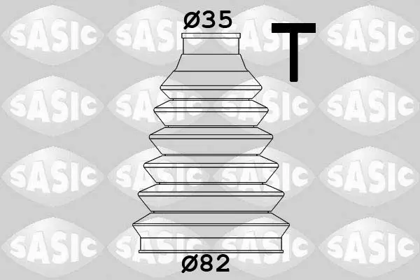 SASIC 2933313 Пыльник ШРУСа внешний CITROEN
